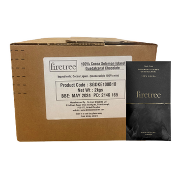 Firetree Solomon Islands, Guadlcanal 100% Easy Melt Chocolate 2kg